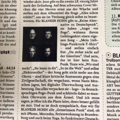 Review OX-Fanzine im August 2023