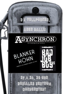 Am 27.04.2024 - Gig im SZ Norderstedt